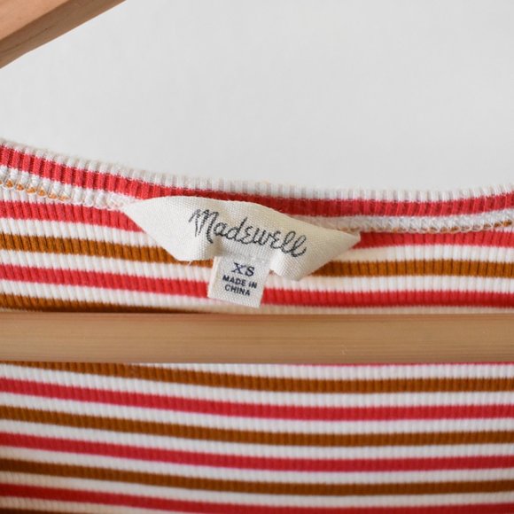 Madewell Swingy Tee Dress Short Sleeve Scoop Neck Relaxed Mini - Picture 6 of 13